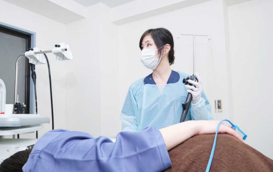 胃カメラ検査実施
